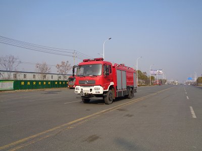 中潔牌XZL5160GXFPM60/E6型泡沫消防車